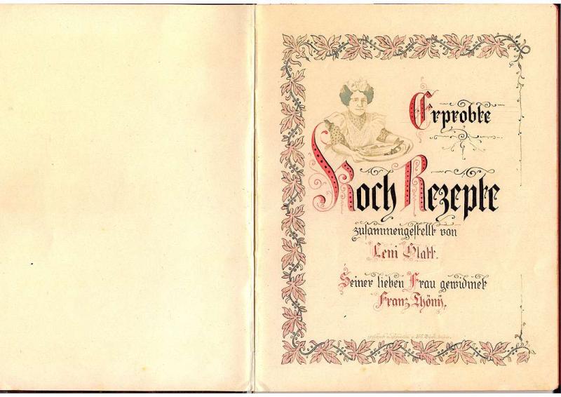 Ein Rezept mit Geschichte Ein Rezept mit Geschichte